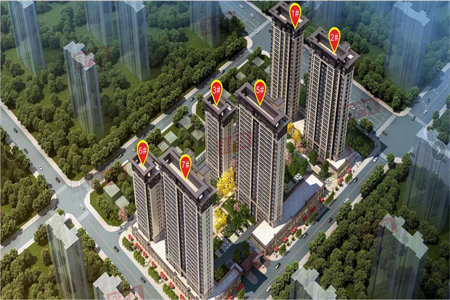 城北华腾东区3室2厅1卫82万78.2m2带阁楼，起脊顶